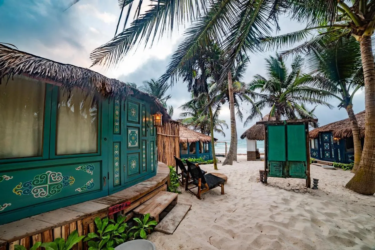 ** Hotel Hôtel Kookay Beach Tulum Mexique
