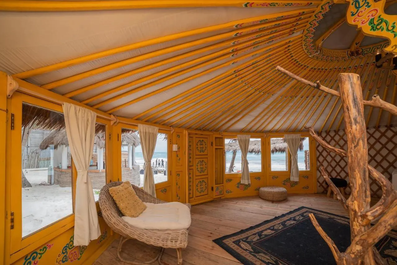 Hôtel Kookay Beach Tulum Mexique